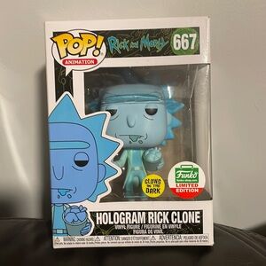 Hologram Rick Clone Funko Pop